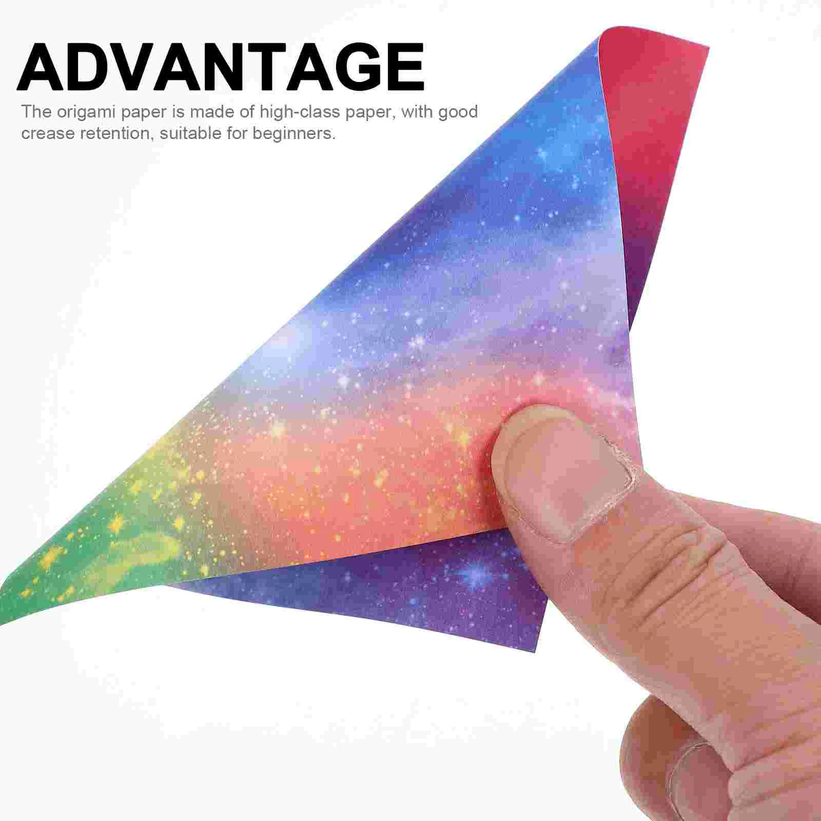 400 Sheets Double Sided Origami Paper Crane Square Folding Papers Child Wrapping