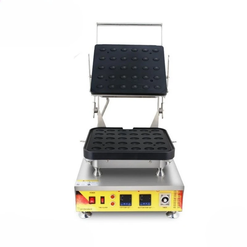 Grouting cookie machine Flow core cheese tart shell equipment 30 holes semi-elliptical tart shell cookie baking work in progress