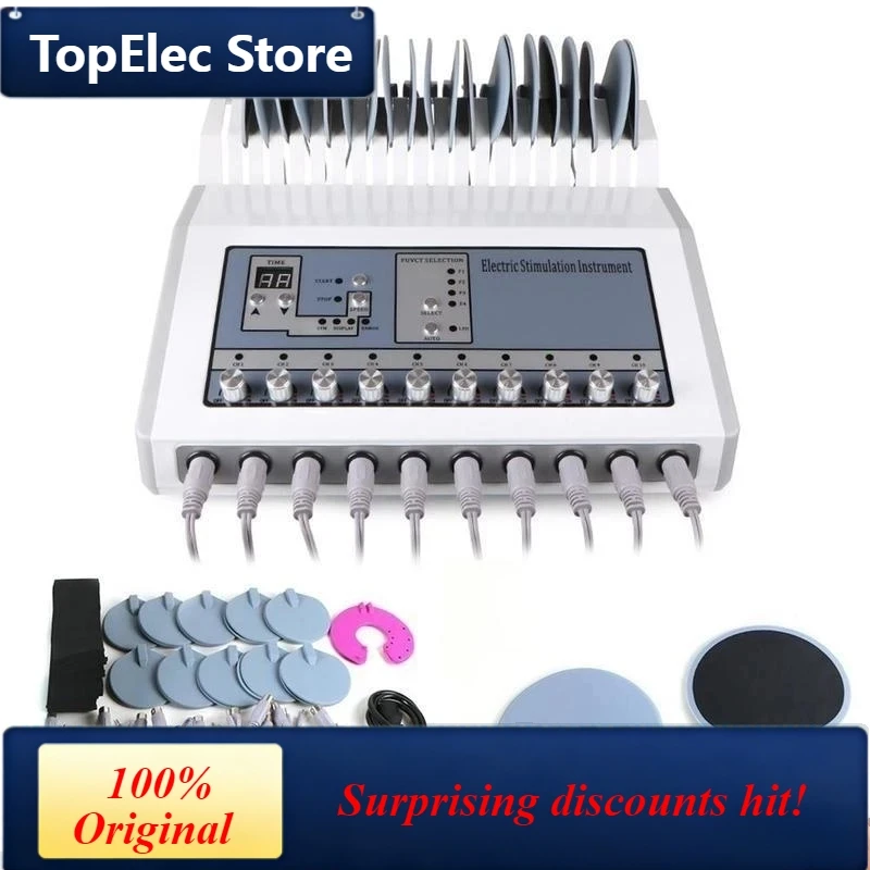 TopElec New s S871 Weight Loss Machine Ems Muscle Atimulator Electrostimulation Machine Russian Waves Ems Electric Skin Care Too