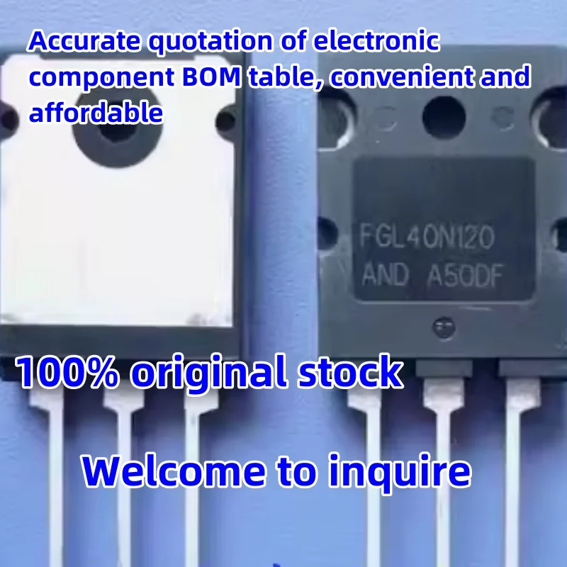 10pcs 100% Original disassembly FGL40N120AND 40A/1200V 40N120 FGL40N120 TO-3PL FGL40N120ANDTU NPT IGBT