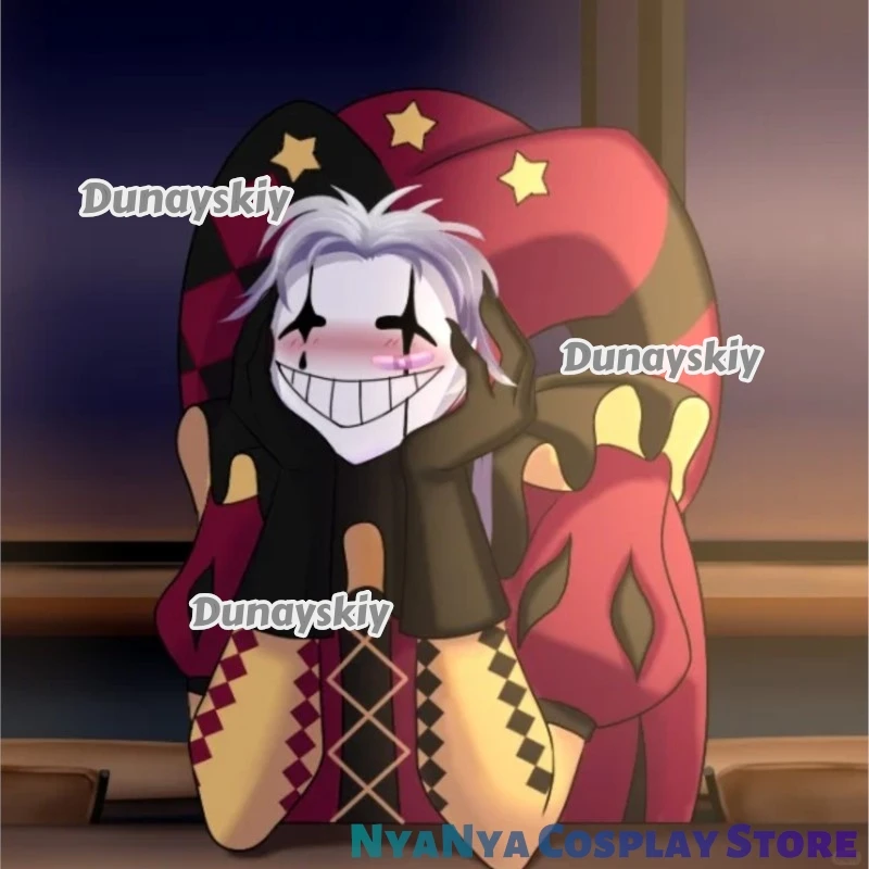 The Freak Circus Pierrot 10 см плюшевые мягкие игрушки ручной работы Kawaii аниме персонаж Хэллоуин костюм для вечеринки Рождество 코스프레