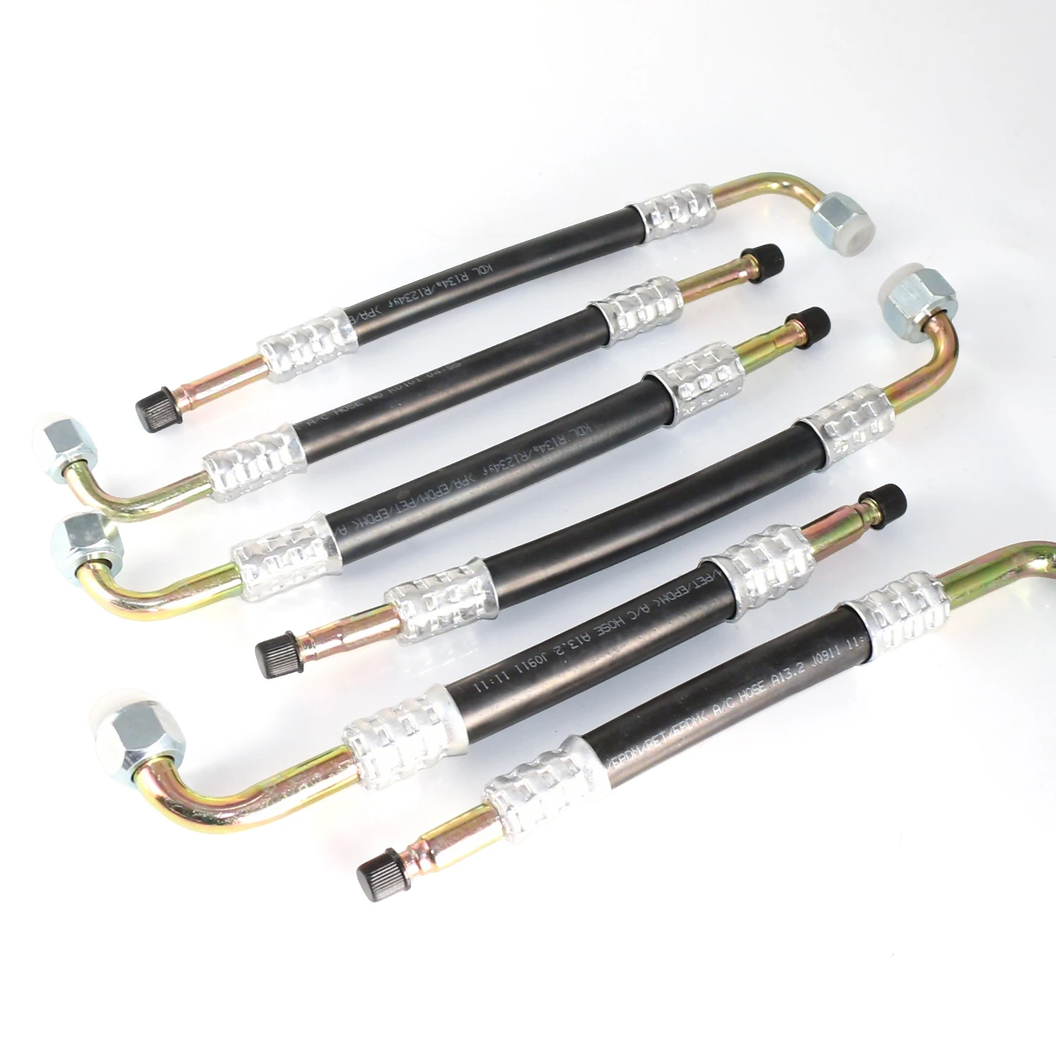 Automotive Air Conditioning Leak Test Kit Test Connector Air Conditioner Leak Detection Tool Repair Kit for Car Truck Auto AC