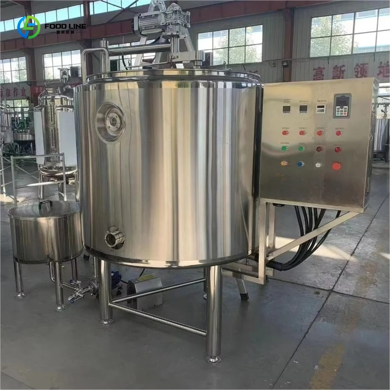 Customized Small Mozzarella Cheese and Butter Processing Line Automatic Mini Production Equipment