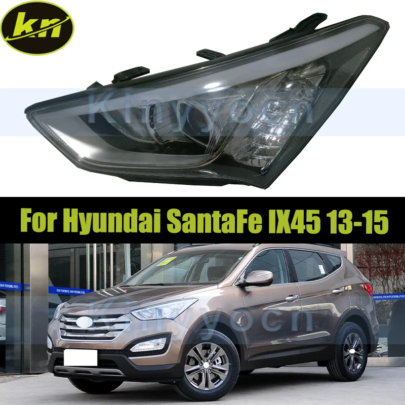 

Halogen Front Bumper Headlight Headlamp For Hyundai SantaFe IX45 2013 2014 2015 Head Light Head Lamp