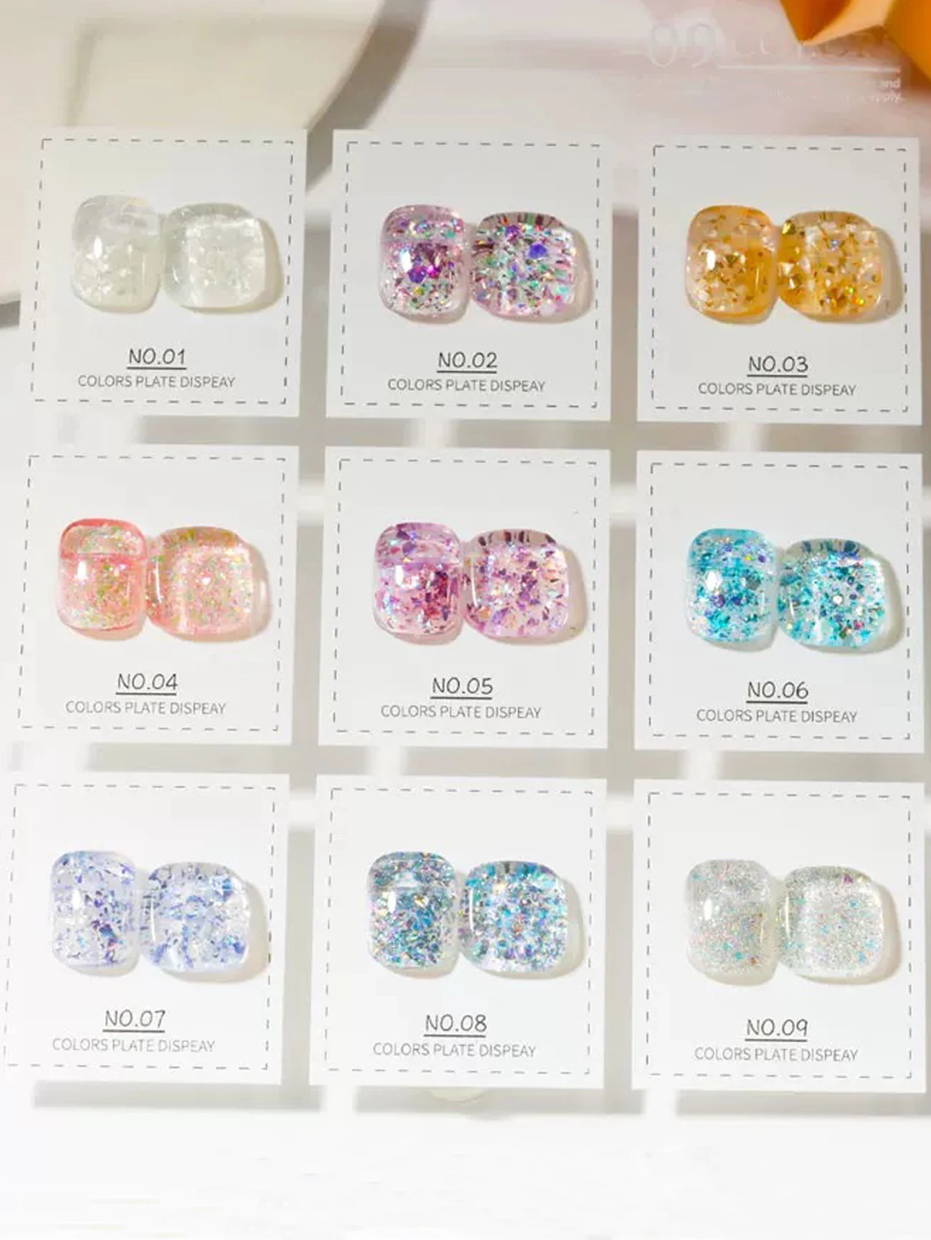 1-9개 15ml 가을 네일 매직 반짝이 글리터 젤 네일 폴리쉬 UV LED 경화 휴일 여성 선물 네일 아트 일상 용품 DIY