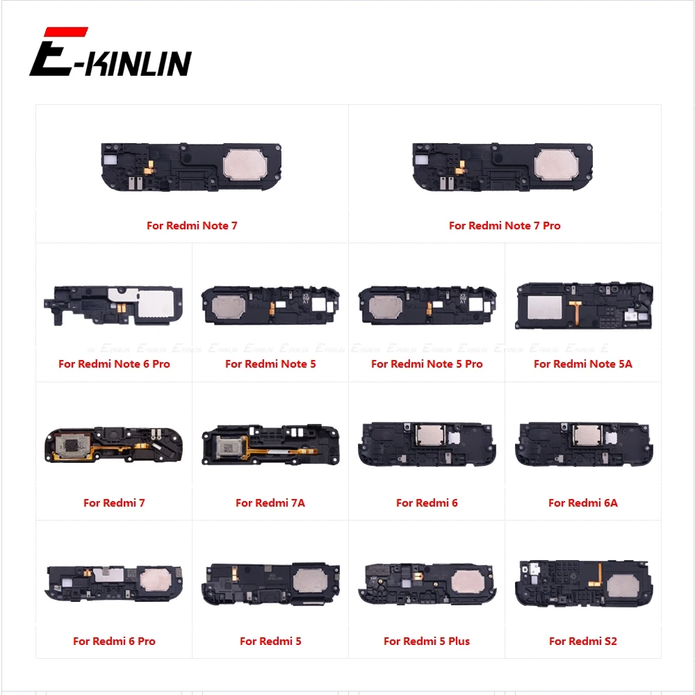 Rear Inner Ringer Buzzer Loud Speaker Loudspeaker Flex Cable For XiaoMi Redmi 9A 9i Note 7 6 5 Pro Plus 7A 6A 5A S2