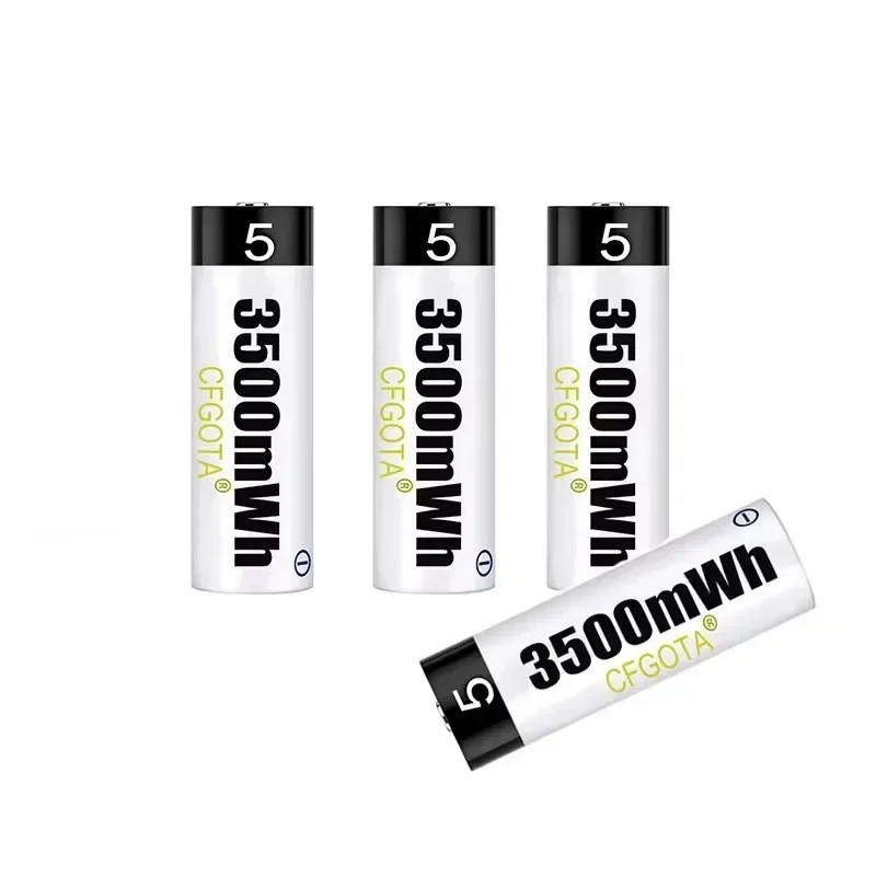 1.5V AA Rechargeable Polymer Li-ion Battery with USB Charger - for Remote Control, Mouse, Fan & Electric Toys