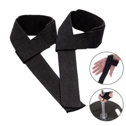 2pcs gym lifting straps weightlifting wrist weight belt bodybuilding gloves for women men fitness crossfit barbells power sport