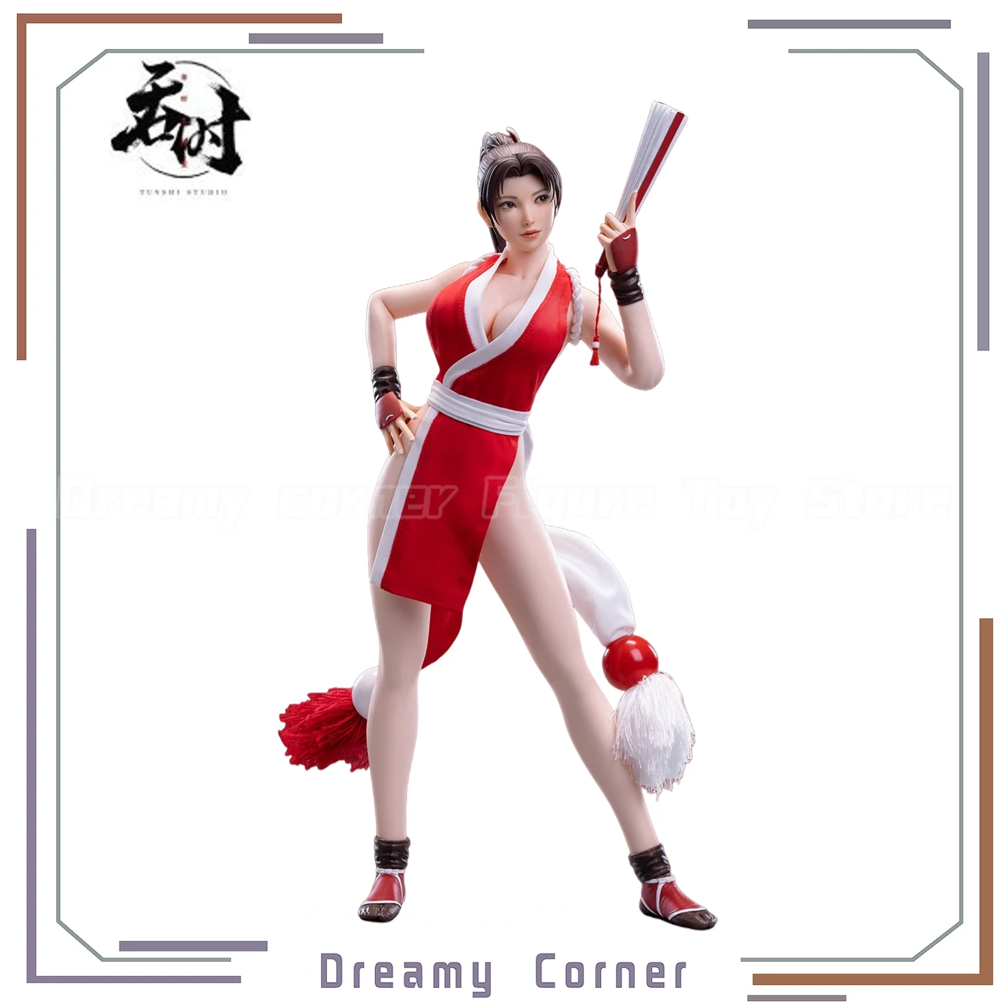 

【In Stock】Original Tunshi Studio THE KING OF FIGHTERS '97 Shiranui Mai 1/6 Action Figure Model Ornament Collection