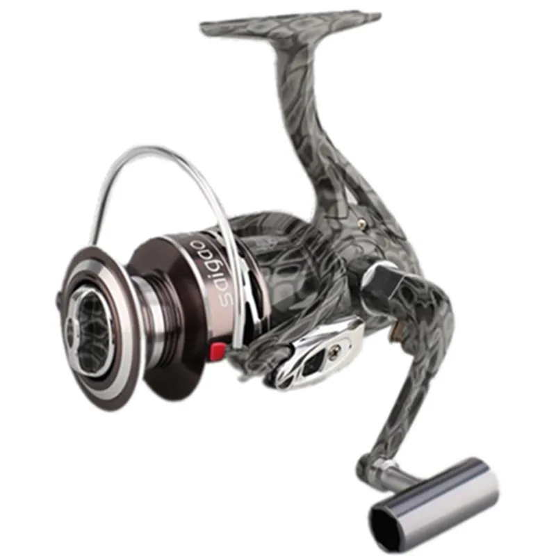 

YYHC-Rotary fishing reel Fishing wheel for saltwater metal spool fishing reel tool 5.1:1 Folding rocks