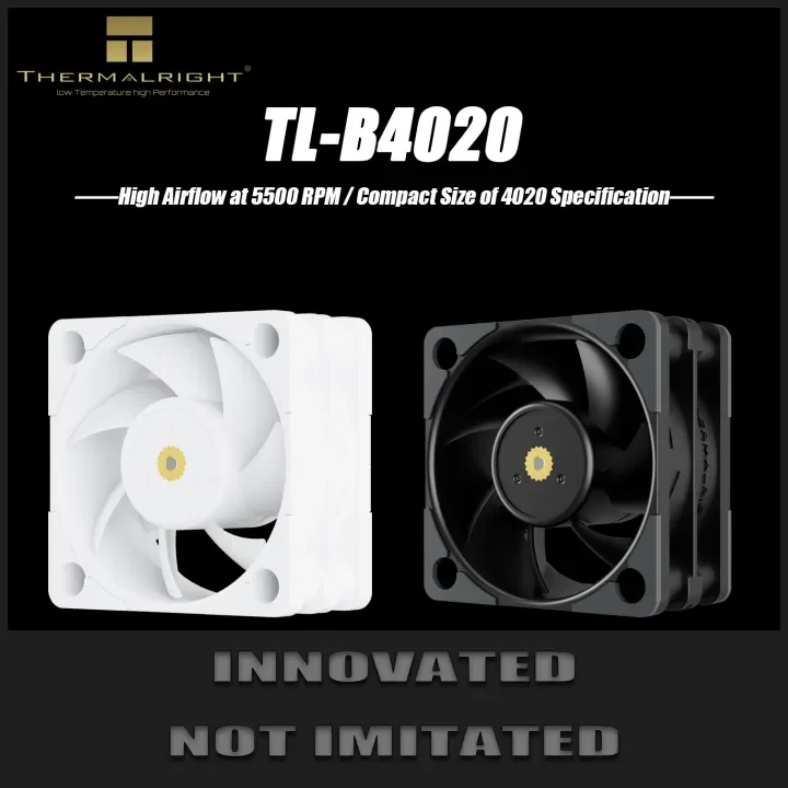�y�Z�[�����zThermalright TL-B4020 40mm �P�[�X�t�@�� MINI PC �t�@�� �p�t�H�[�}���X�t�@�� �ϋv���̂���f���A���{�[���x�A�����O