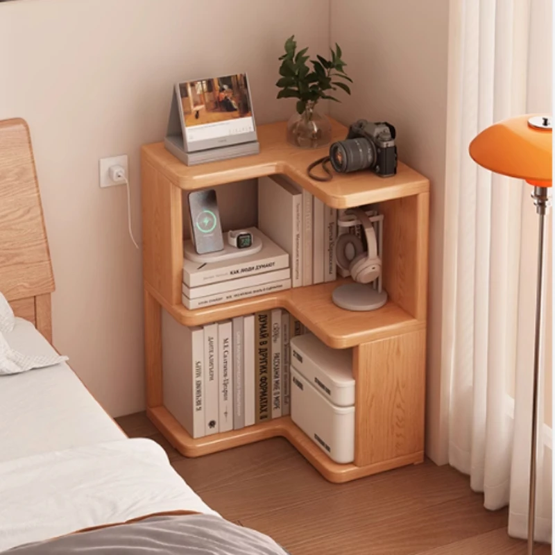 خزانة أثاث غرفة المعيشة في غرفة المعيشة، رف كتب للأطفال، رف تخزين خشبي، منظم كتب