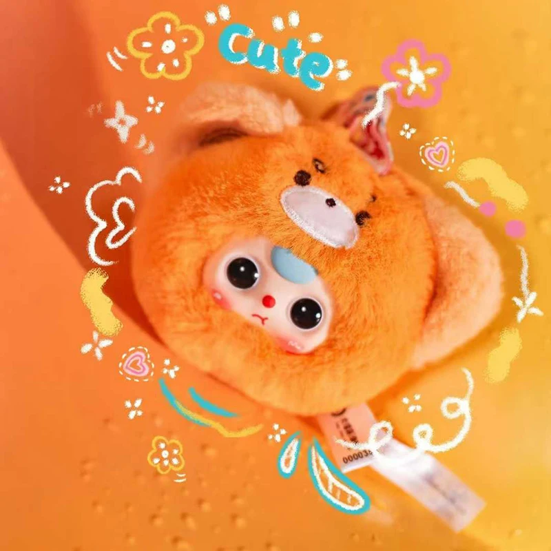 

New Baby Mini Animal Head Plush Surprise Blind Box Surprise Display Doll Bag Pendant Fashion Ornaments Ideal Xmas Gift For Girls