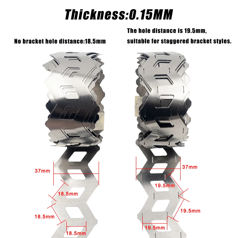 1meters 18650 Nickel Strip Nickel Sheet W Type Nickel Strip Coil 2 Units W Type