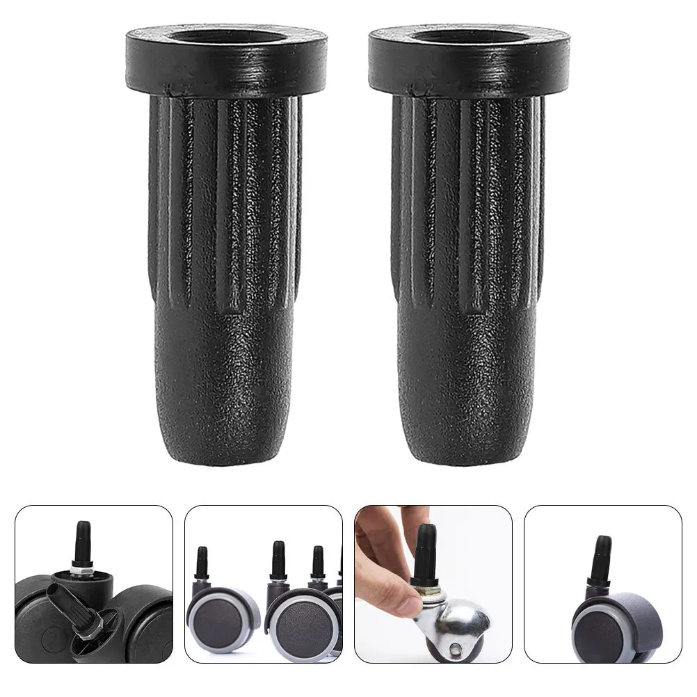 

20Pcs Chair Wheel Stopper Lid Universal Roller Chair Foot Cover Caster Socket Sleeve Protectors for Office Home Floor Protection