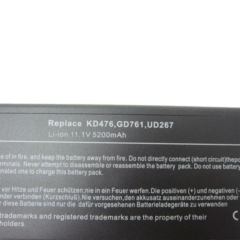 بطارية لجهاز Dell Inspiron 1501 6400 E1505 Latitude 131L Vostro 1000 GD761 RD859