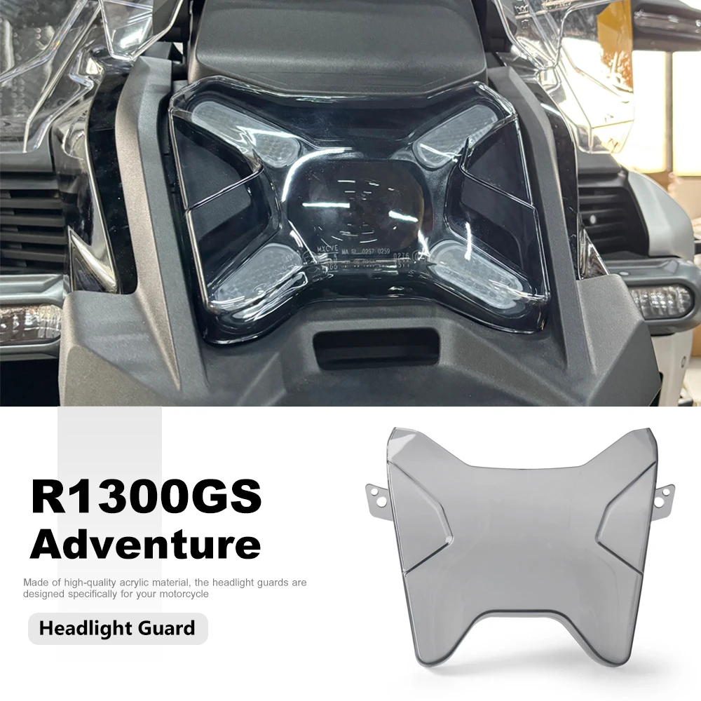 

Motorcycle Headlight Protector Screen Protective Cover Headlamp Shield R1300GS Adventure Headlight Guard Cover For BMW R1300GSA