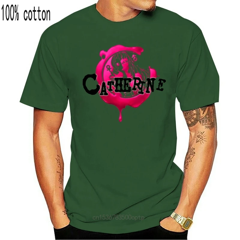 New Catherine Shirt Puzzle Platformer Game Catherine Full Body White Shirt S-2XL