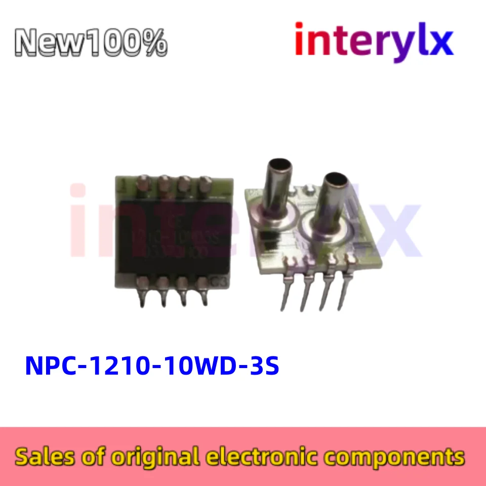 

1 шт./лот Оригинальный датчик микродифференциального давления NPC1210-10WD-3S NPC-1210-10WD-3S 1210-10WD3S, 2.5 кПа