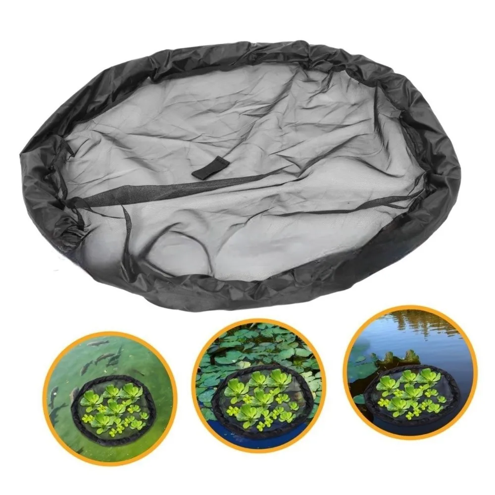 Fine Mesh Floating Island Plant Protector Net Breathable Wear-resistant Floating Flora Fish Barrier Polyester UV Resistant