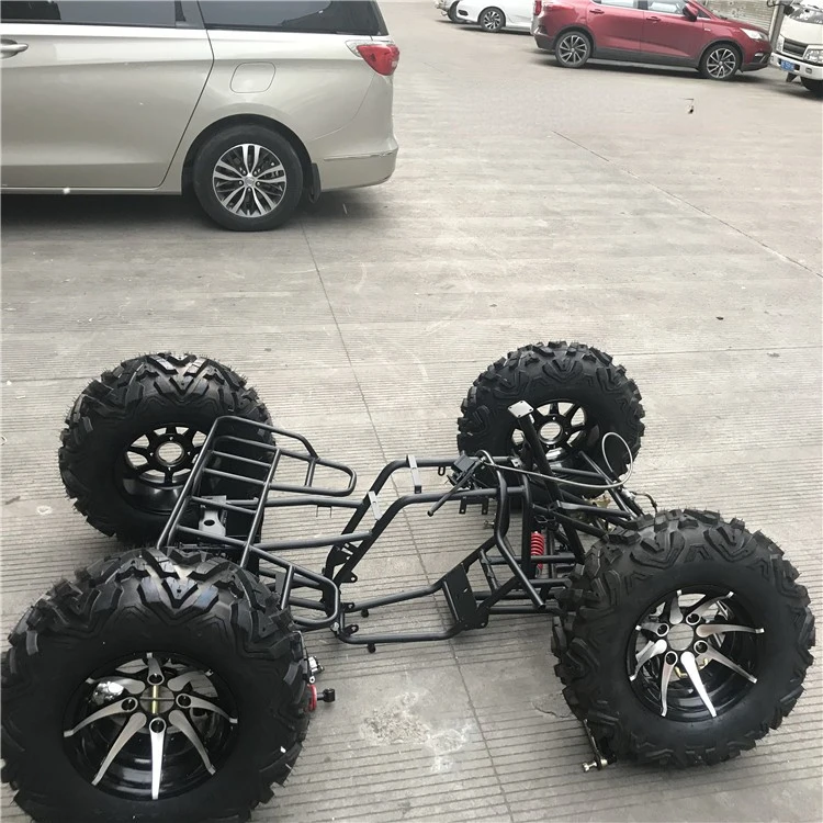 ATV a quattro ruote per bici da spiaggia Bull Set completo di accessori per telaio telaio principale sospensione anteriore e posteriore con