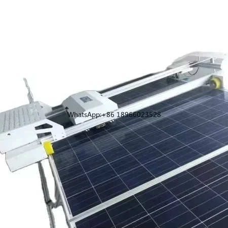 Automatic solar panel cleaning robot automatic PV cleaning technology robot machine equipment with battery