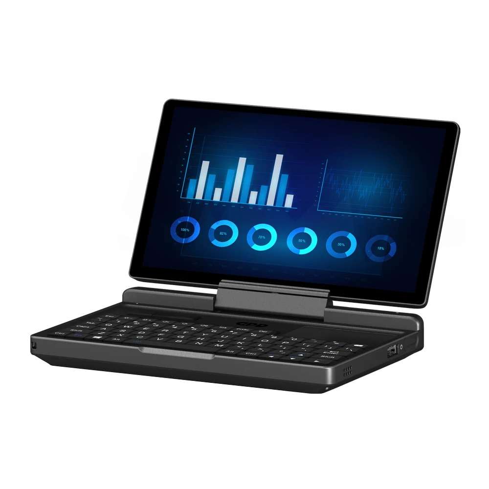 GPD MicroPC 2, 7 Inch Cheap Pocket Laptop Netbook  Intel® Processor  i3-N300 Windows 11 16GB RAM 512GB SSD Handheld Mini Laptop