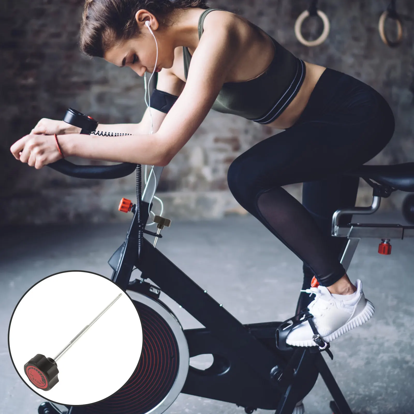 Fitness Exercise Bike Speed Adjustment Lever Replacement Accessory for Stationary Training Bikes Wear Resistant Easy Install
