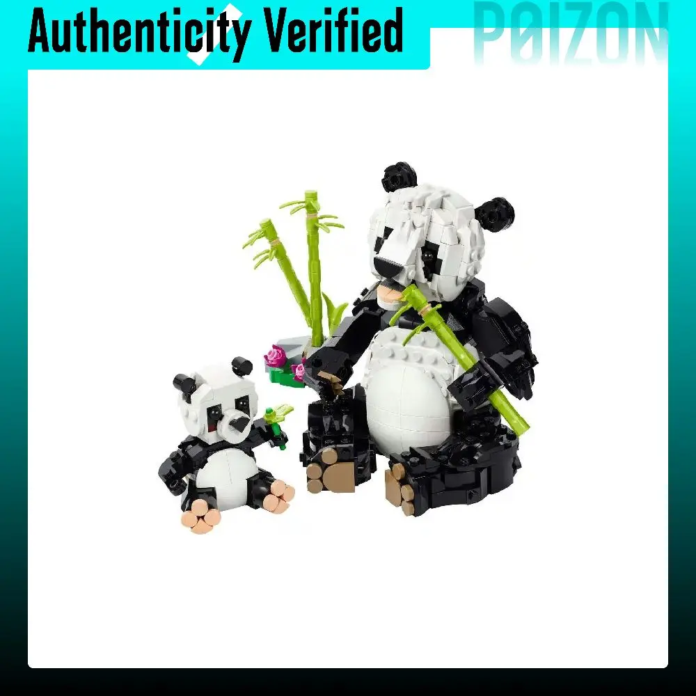 LEGO Wild Animal Panda Family Building Blocks 626pcs 31165 31165-
