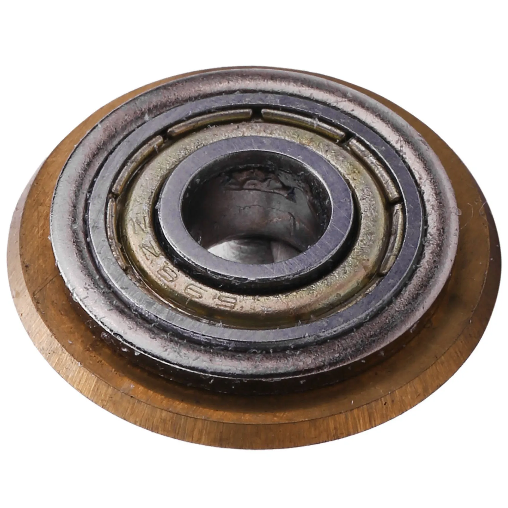 AC88-6X Titanium Coated Carbonized Tile Cutter Exchange 22 X 6 X 6 Mm Brass Tone