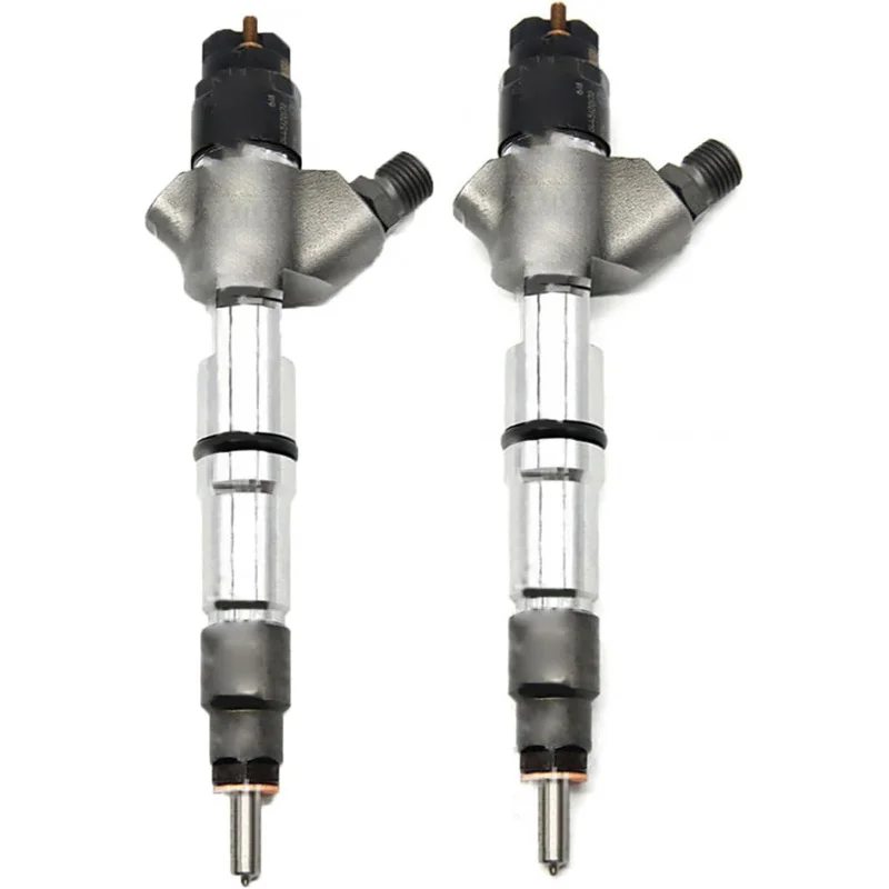 

2 Pcs 0445120066 0445-120-066 Common Rail Injector Compatible with Volvo Engine Renault Truck Deutz Engine