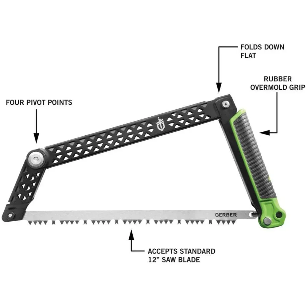 FREESCAPE FOLDING CAMP SAW HIKING BACKPACKING BUSHCRAFT SURVIVAL HAND SAW