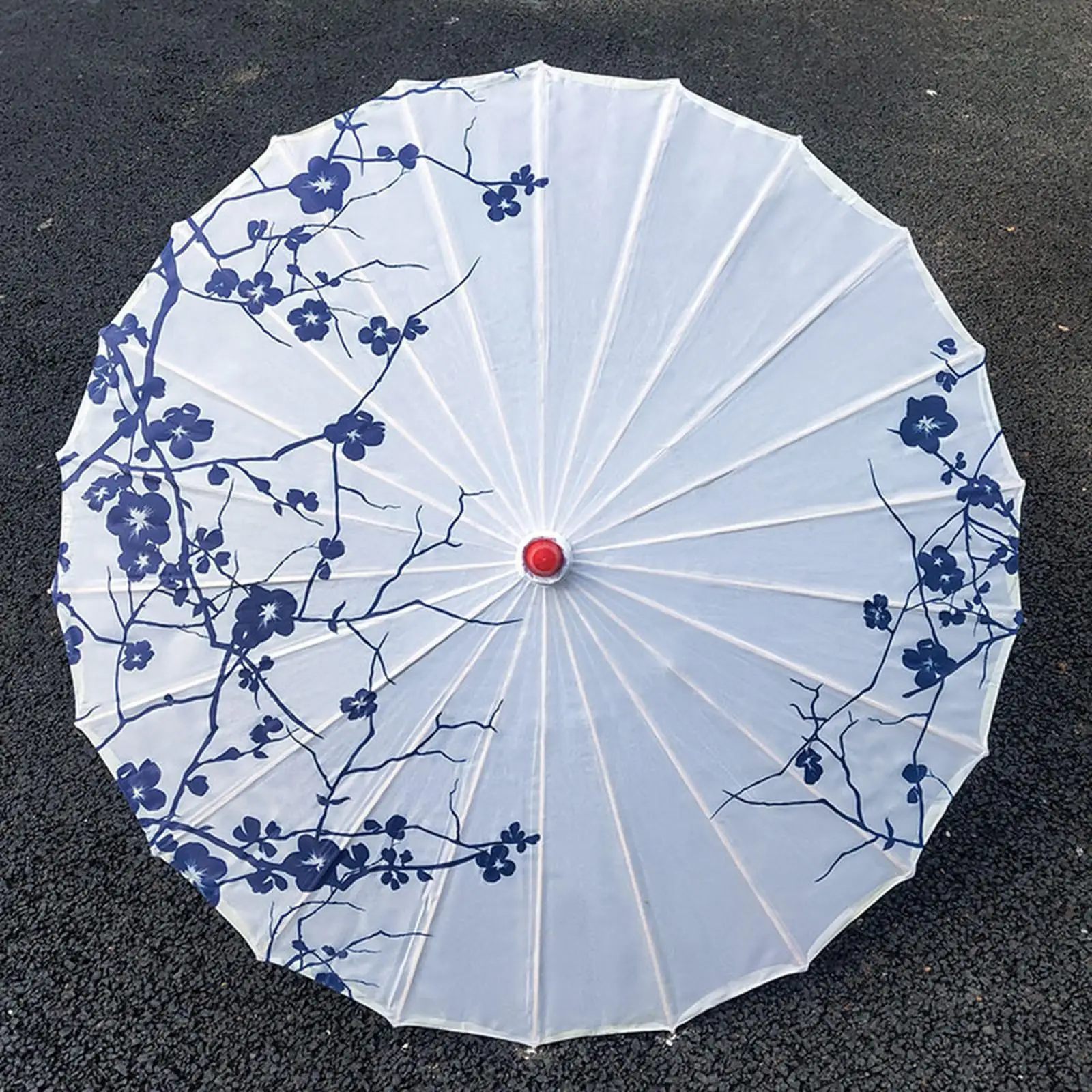 82cm Chinese Oiled Paper Umbrella Decorative Umbrella with Handle for Wedding Dance Recitals Decoration Costumes Party Favors