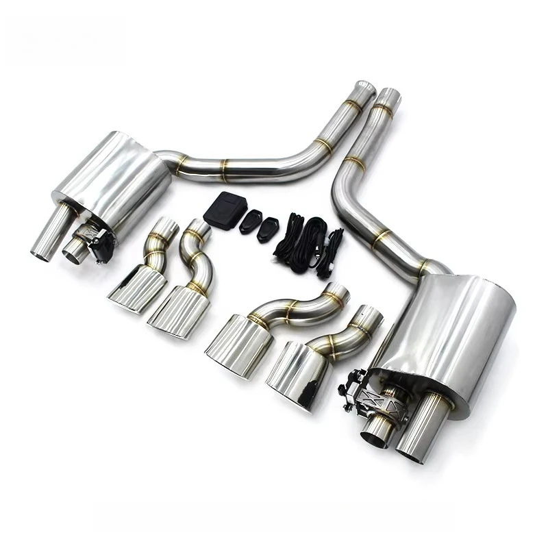 Custom Tuning Parts Improved Upgrade Modifying Valvetronic and Electronic Exhaust for Mercedes-Benz C63 AM G W204 6.2 2012-2015