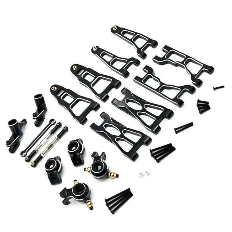PER UD1201 UD1202 UD-12PRO Kit di montaggio sterzo braccio sospensione anteriore e posteriore in metallo 1/12 RC Auto Parti di aggiornamento Accessori