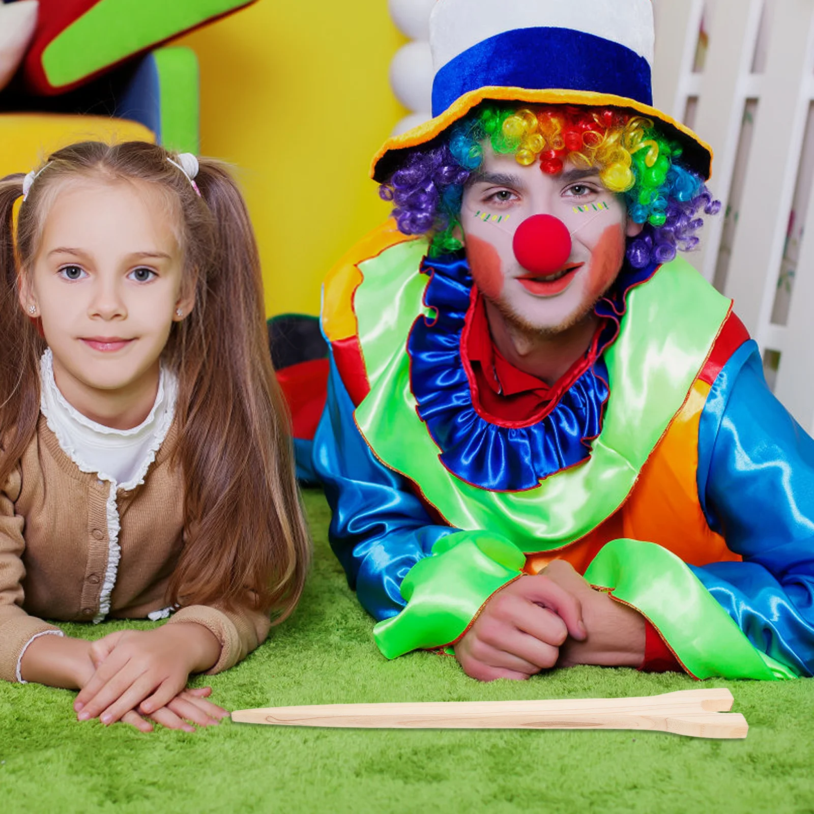 

Деревянные палочки для жонглирования 9,82X2,04X0,59 дюйма, цирковой реквизит для выступлений, палочка для тренировки баланса для начинающих, легкое жонглирование