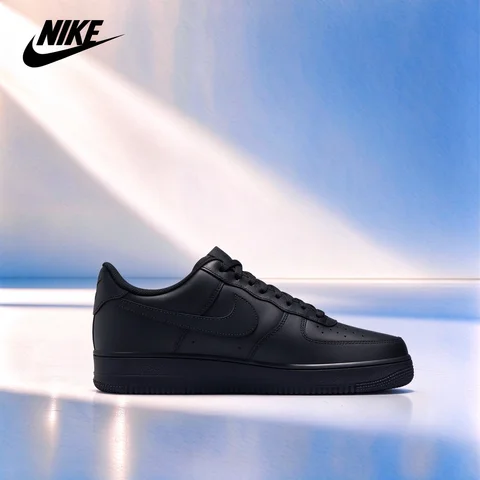 Nike Air Force 1 '07 Black Samurai Retro Cushioned Breathable Low-Top Sneakers for Men, Black CW2288-001