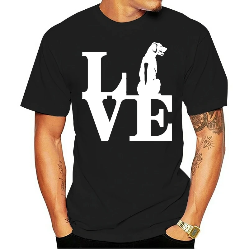 2020 Fashion Hot sale 100% cotton Love Rhodesian Ridgeback Tee Shirt park Tee shirt