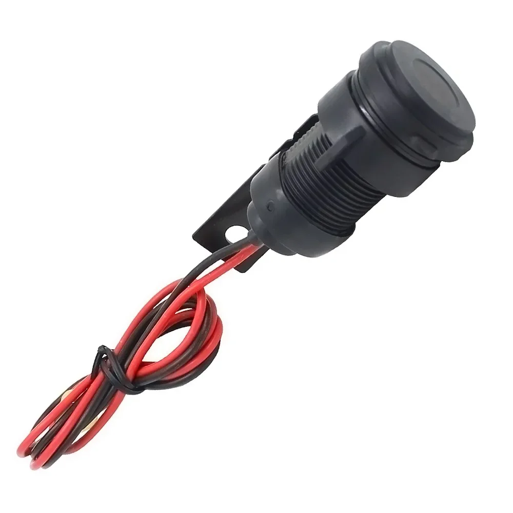 12V BWaterproof Motorcycle Handlebar Cellphone USB Quick Charger Power Adapter Power Supply Socket For Phone Mobile With Wire