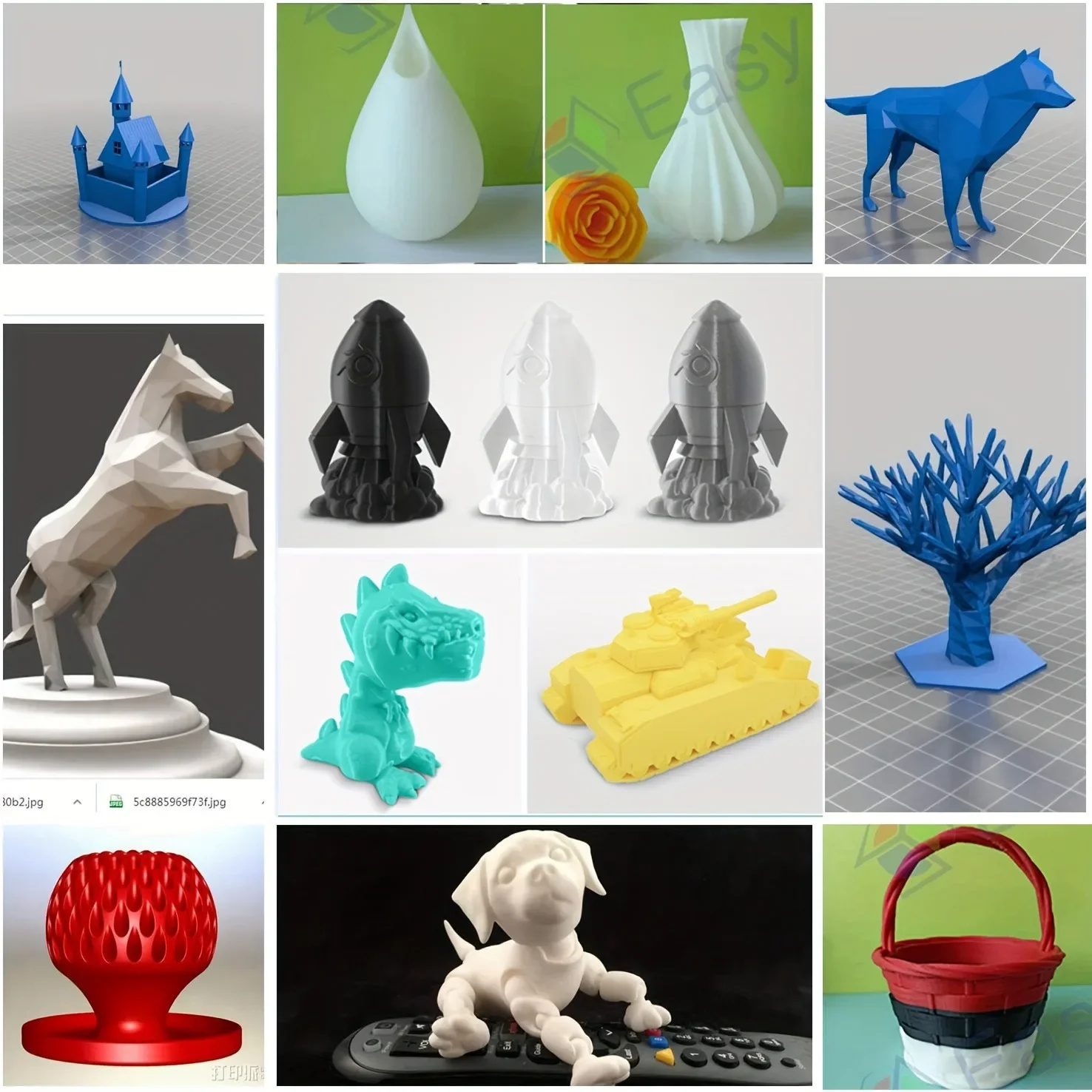 Mini 3D-printerkit DIY-machine FDM Inprimante 3D voor kinderen Cadeau Speelgoed Modellen Ontwerpers