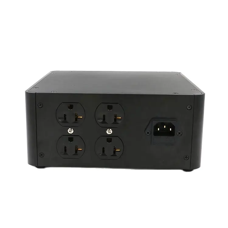 HiFi audio power purifier, dual high-power filter, lightning protection and anti-interference US plug-in power processor