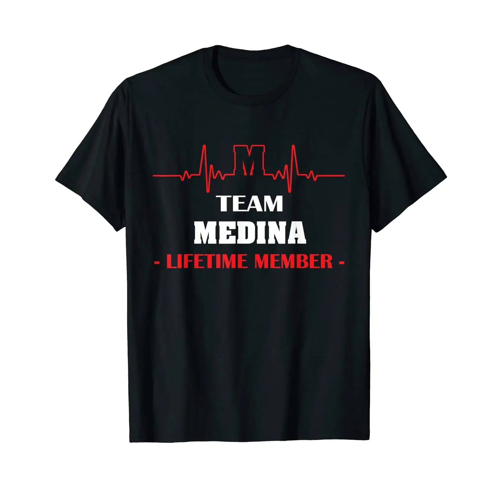 Team Medina Lifetime Member Blood Complete Family T Shirt vintage Washed Breathable Unisex fashion homme graphic Stretched