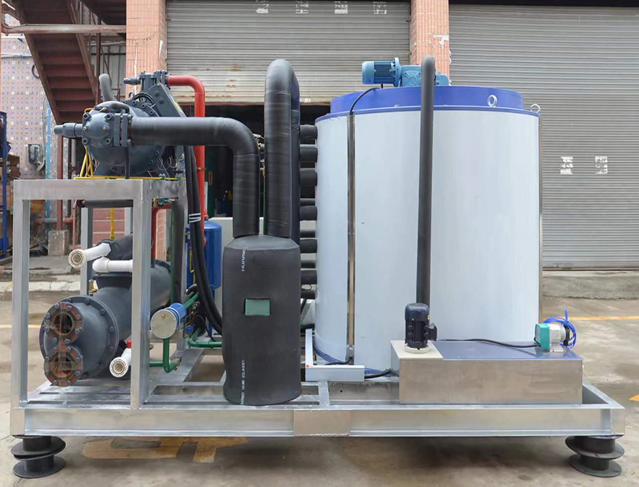 Ice Maker Machines 5ton 5000kg Industrial Ice Block Maker Flake Ice Making Machine for Business Commercial Prices