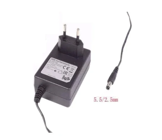 

APD/Asian Power Devices WA-24E12FG, 12V 2A, Barrel 5.5/2.5mm, EU 2-Pin Plug Power Adapter