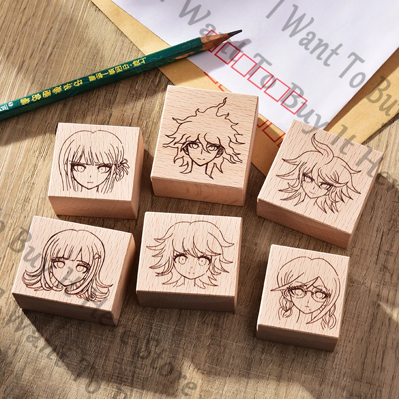 

Аниме Danganronpa Nagito Komaeda Nanami ChiaKi Hinata Hajime Kokichi Oma Saihara Shuichi Косплей Мультфильм Печать Штамп Подарок