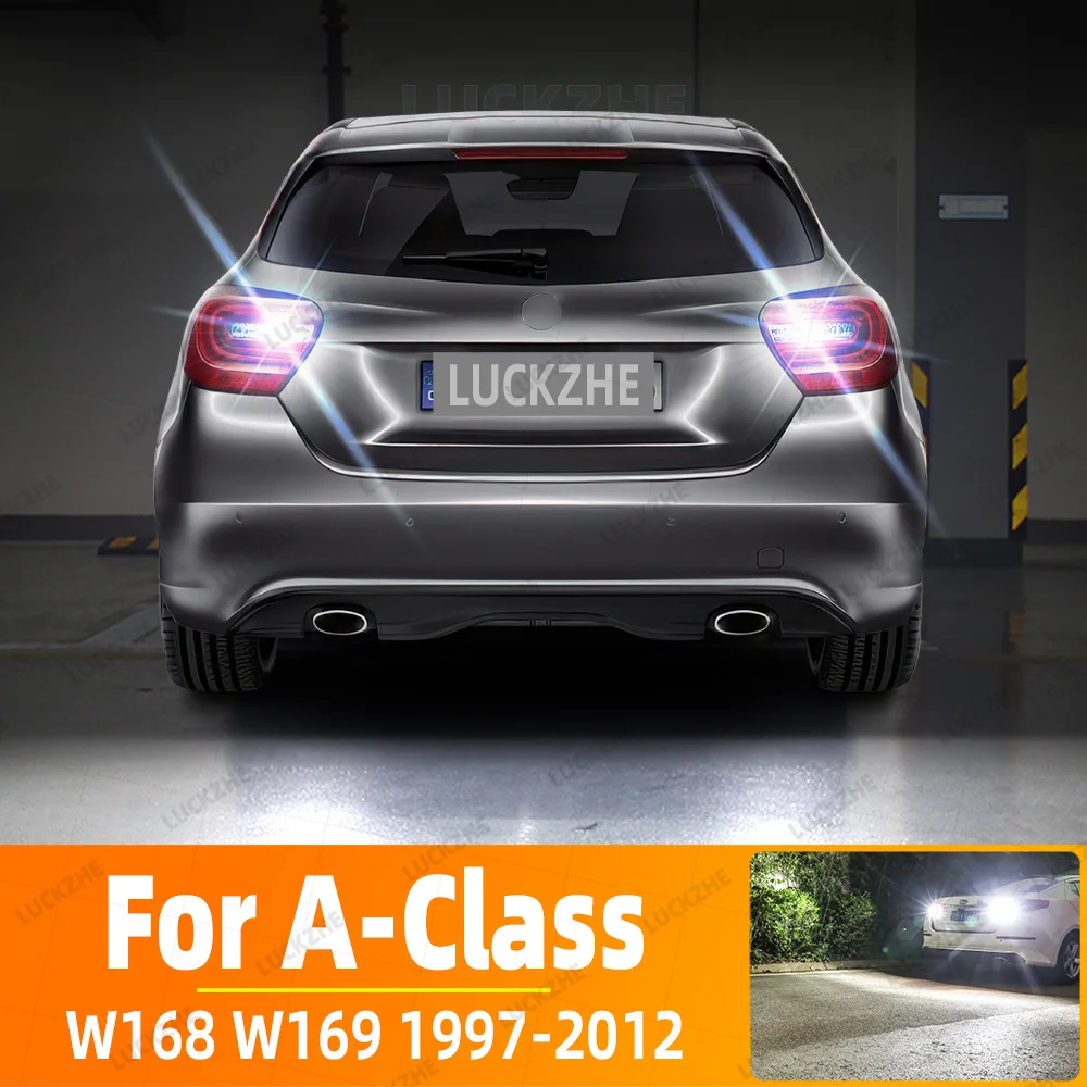 

For Mercedes A Class W168 W169 LED Reverse Lights Back Up Light Car Reversing Lamp Benz W168 W169 1997-2012 2011 2010 2009 2008