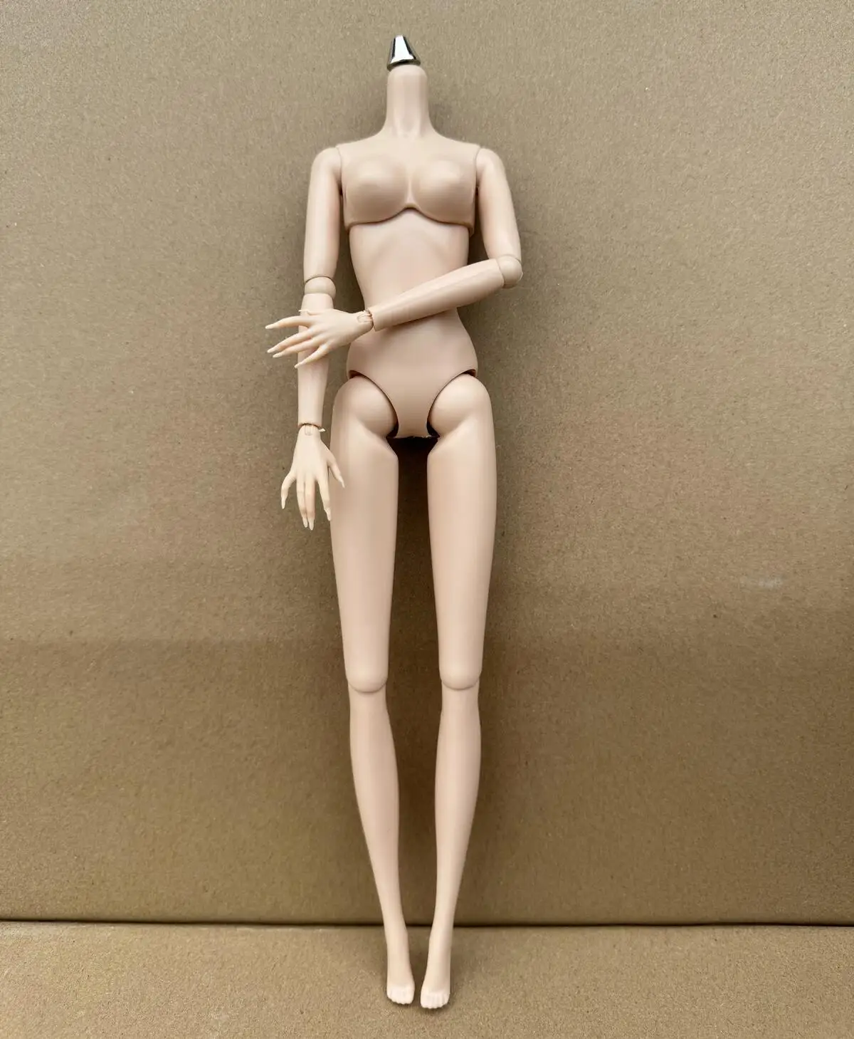 Original LULY Puppenkörper, 8 Hauttöne, hochwertige große Brüste, 29 cm, 1/6 Ersatzkörper für Barbi/FR/IT Puppenköpfe