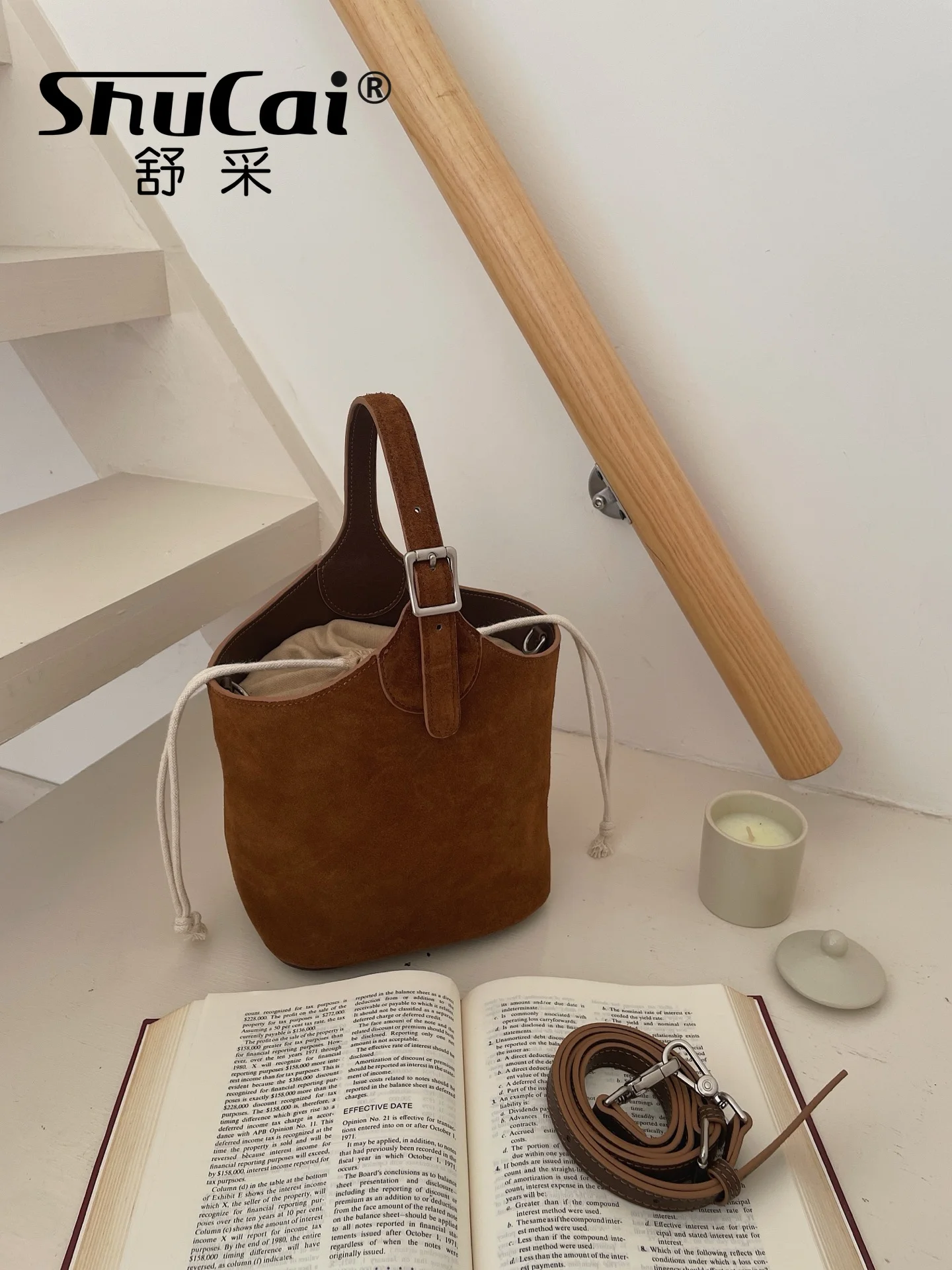 Outono inverno feminino pequeno balde tote camurça couro de vaca ombro crossbody sacos fosco senhoras bolsa designer luxo