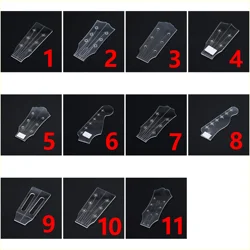 Guitar Tools Guitar Head Template Electric Guitar Acoustic Acrylic Making Mold Thickness 4mm