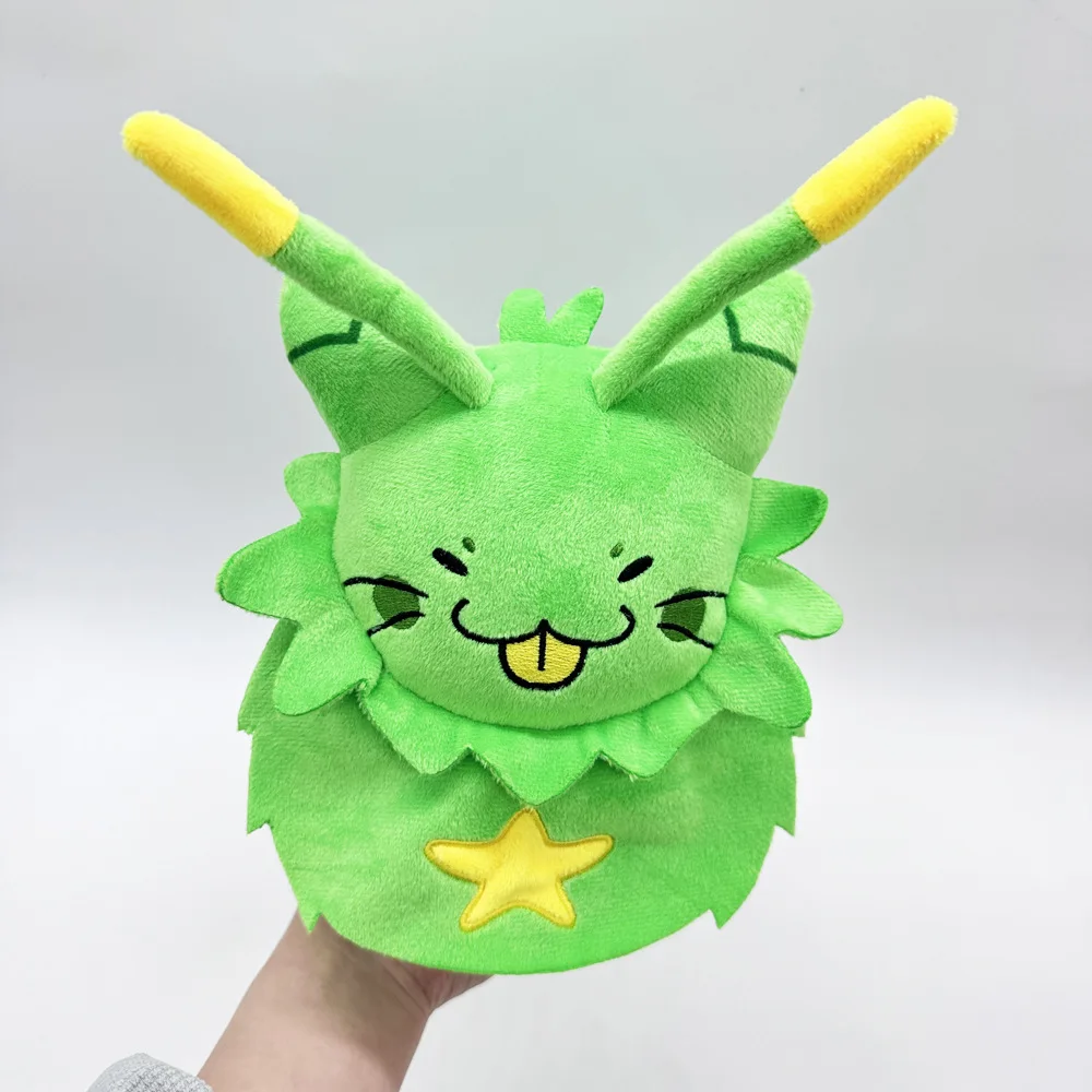 New Gnarpy Discovers The Internet Green Cat Plush Toys Stuffed Dolls Home Decoration Dolls For Birthday Gift